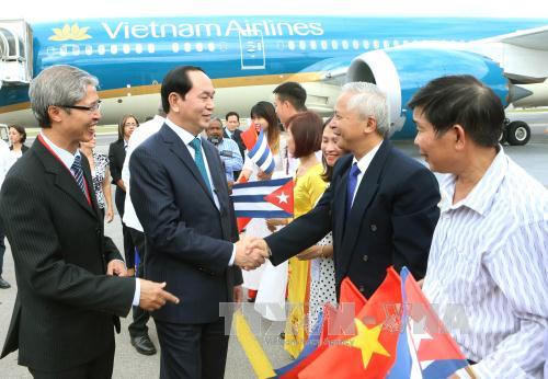 Chủ tịch nước: Chuyến thăm Cuba nhằm thắt chặt hơn mối quan hệ hai nước ảnh 1